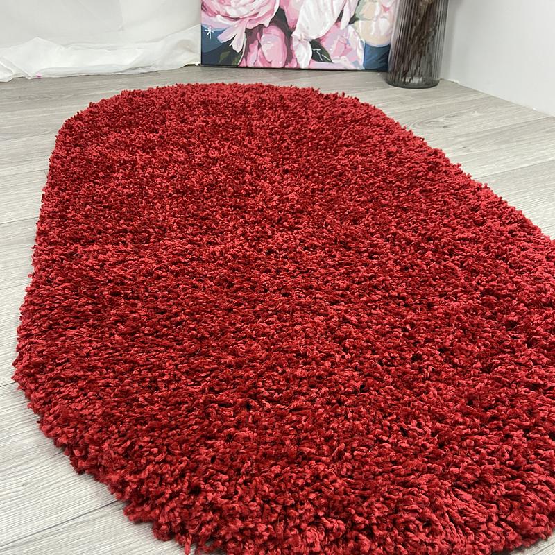Пухнастий килим Plumis Lux RED 6365A
