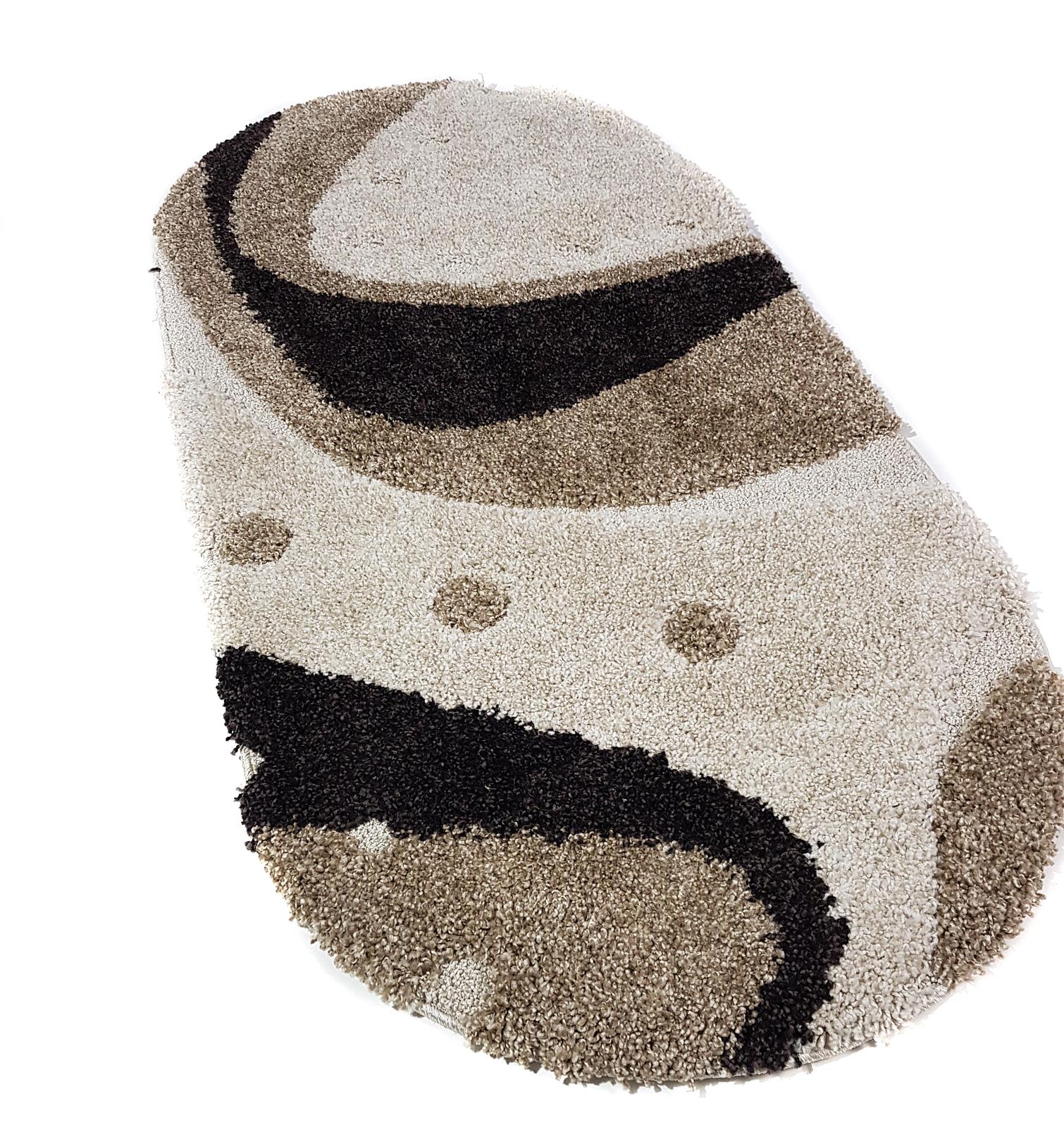 Ворсистий килимок Plush Loop cream 7641B