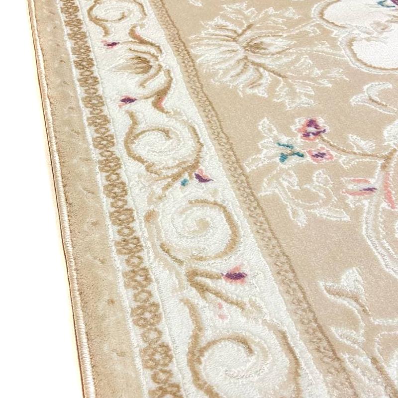 Класичний килим Flora Beige P659B