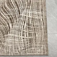 Килим із сучасним дизайном Solano beige / BROWN 8544A