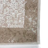 Килим з комбінованим ворсом и термоусадкой Glacia beige 03977A
