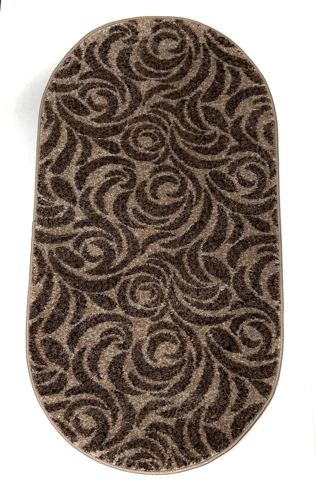 Килим фризе з невисоким ворсом Macio Beige 02575A