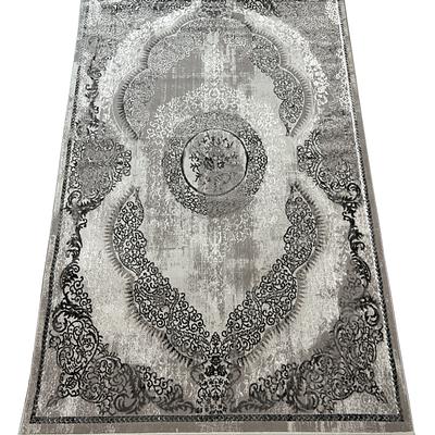 Килим з комбінованим ворсом и термоусадкой Glacia Gray 08352A