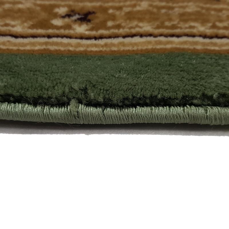 Класичний килим з поліестеру Argentum GREEN 6510A