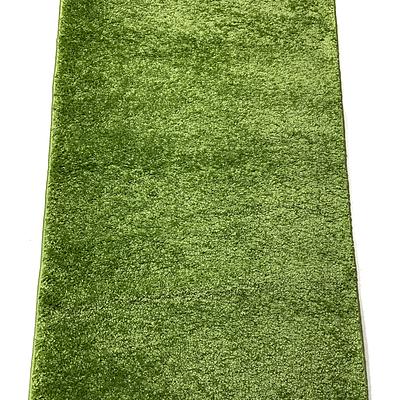 Пухнастий килим Plumis зелений green 000071