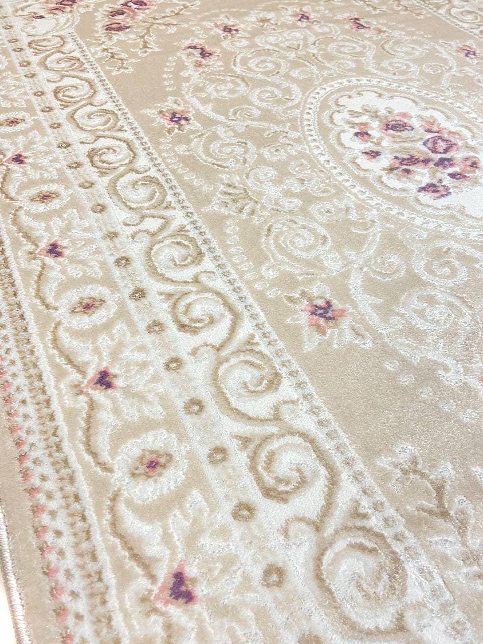 Класичний килим Flora Beige P658B