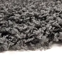 Пухнастий килим Plumis Lux Gray 6365A