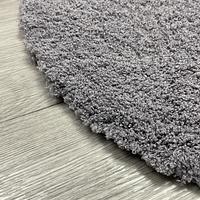 Пухнастий килим Argenta Plush Gray P113A