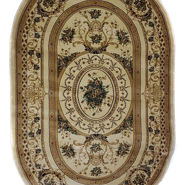 Класичний килим з поліестеру Argentum cream 6509A