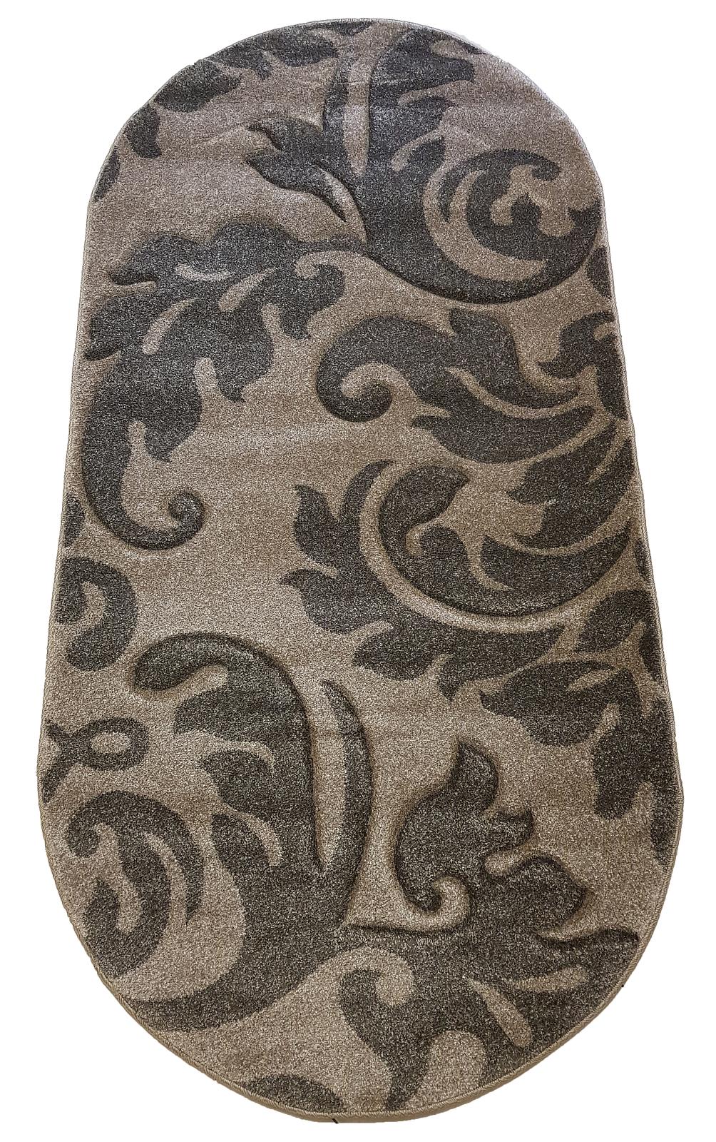 Килим з художньою стрижкою Tropica BEIGE C586A
