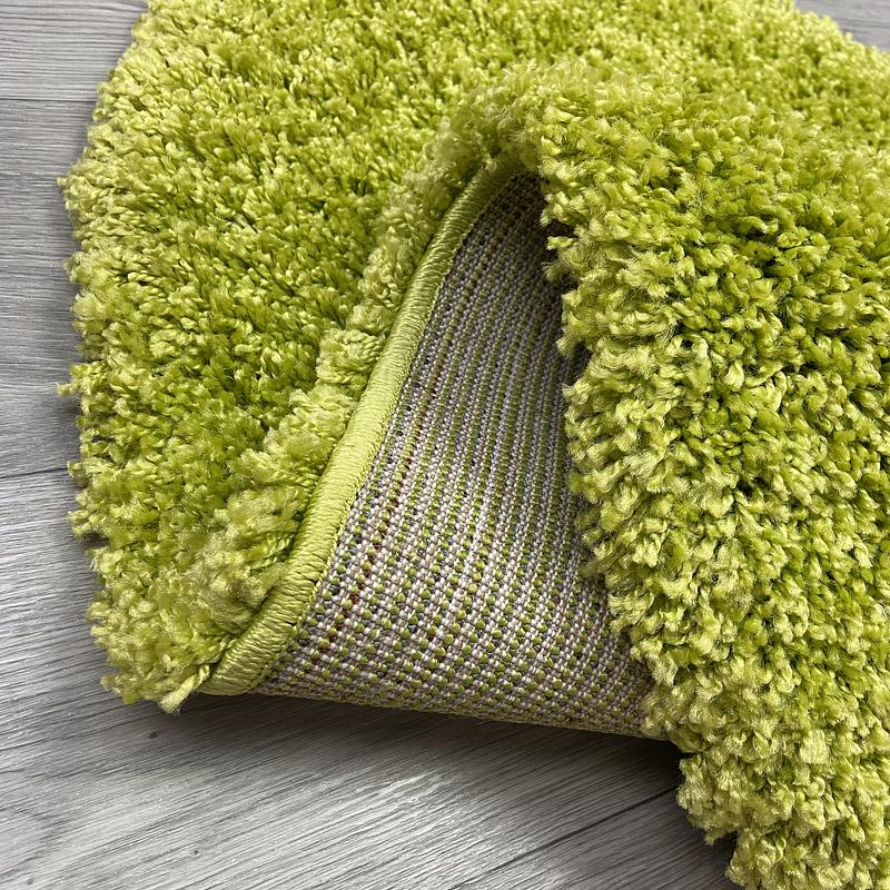 Пухнастий килим Plumis Lux LIGHT GREEN 6365A