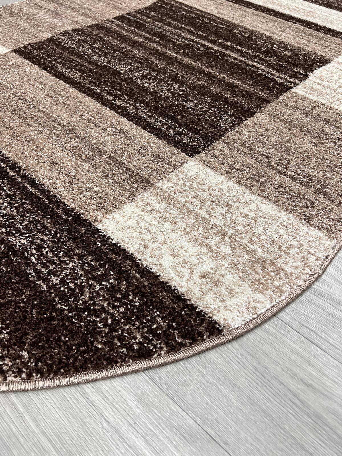 Килим фризе з невисоким ворсом Macio Beige 08551A