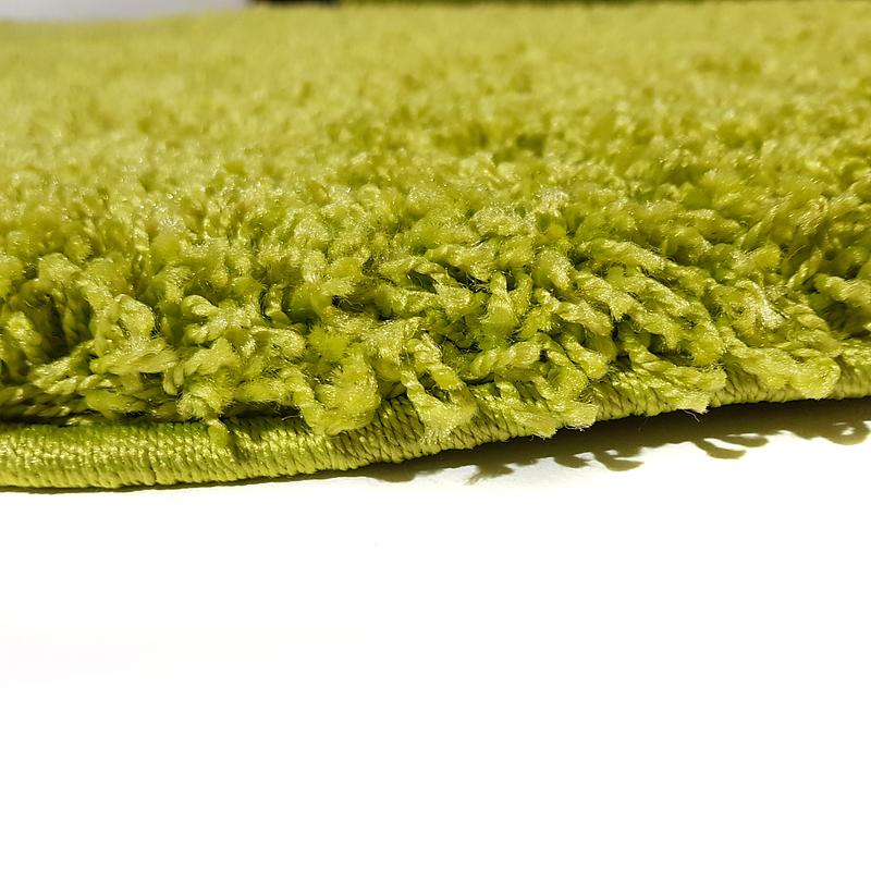 Пухнастий килим Plumis Lux LIGHT GREEN 6365A