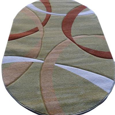 Килим з художньою стрижкою Curlex Olive 2632A