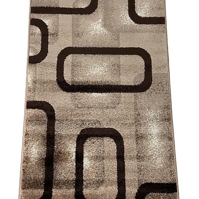 Килим фризе з невисоким ворсом Macio Beige 02574D