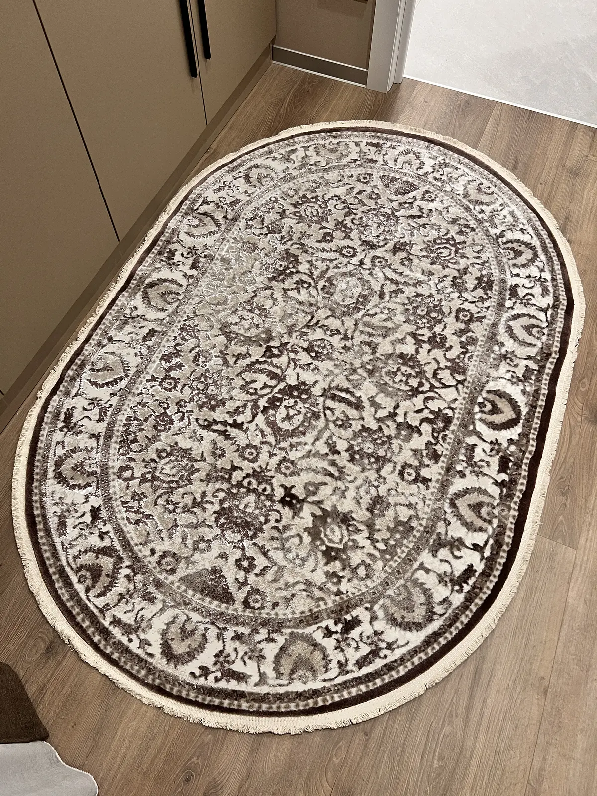 Килим з термоусадкою Aquila BEIGE 9840A