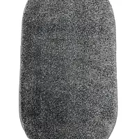 Пухнастий килим Plumeria dark gray 12500/60