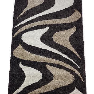 Ворсистий килимок Plush Loop DARK BROWN 8254A