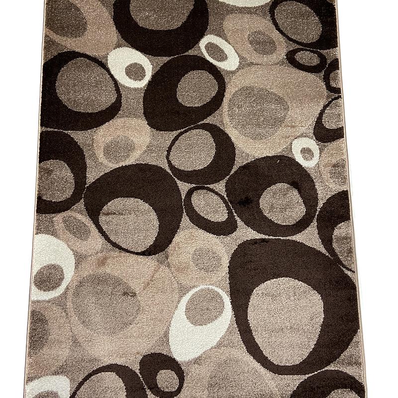 Килим фризе з невисоким ворсом Macio Beige 02577A
