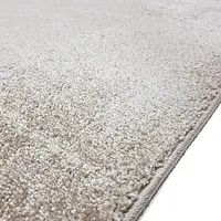 М'який килим з невисоким ворсом Однотонний Suavis Pro Beige 3849A