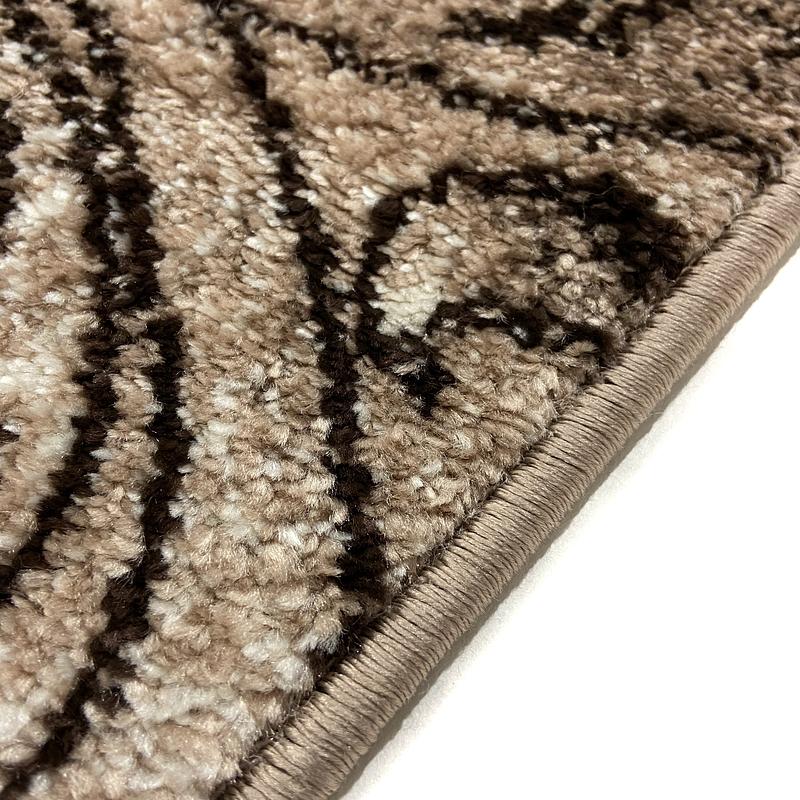 Килим фризе з невисоким ворсом Macio Beige 02584A