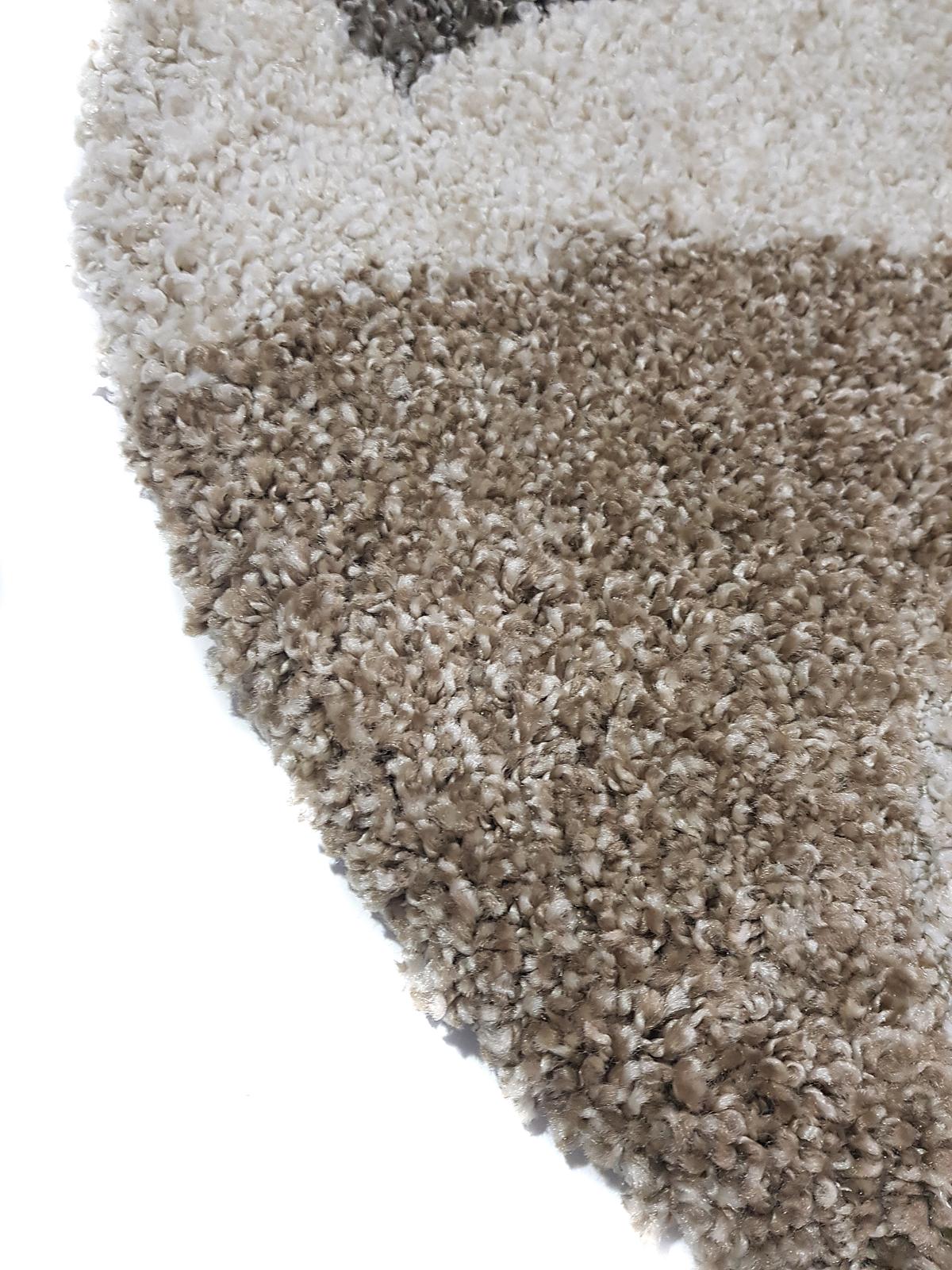 Ворсистий килимок Plush Loop cream 8254A