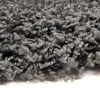 Пухнастий килим Plumis Lux Gray 6365A