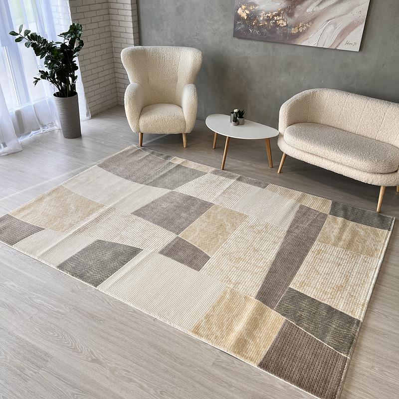 Акриловий килим Velura Stelana ACIK BEJ 7108