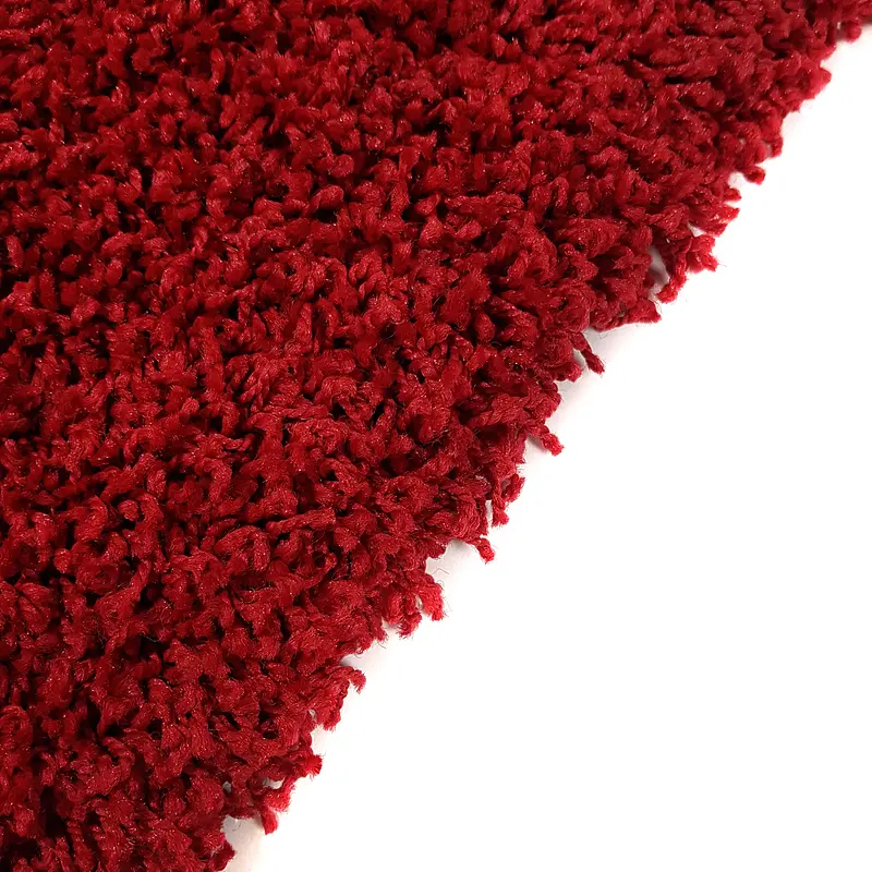 Пухнастий килим Plumis Lux RED 6365A