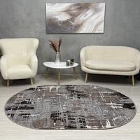 Килим з невисоким ворсом Mara сірий Gray 24037/123