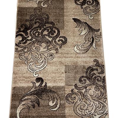 Килим фризе з невисоким ворсом Macio Beige 02584A