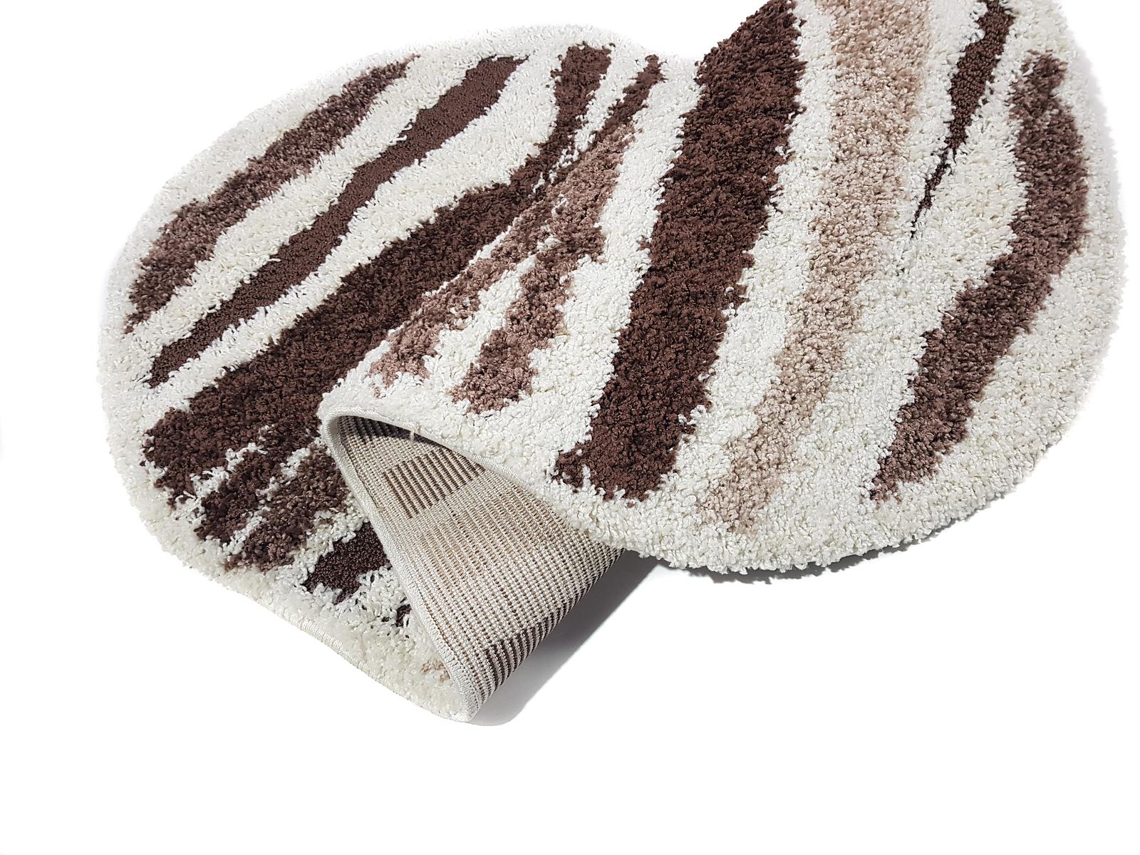 Ворсистий килимок Plush Loop cream 8014A
