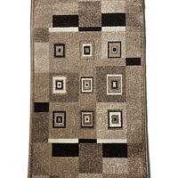 Килим фризе з невисоким ворсом Macio бежевий Beige 02664A