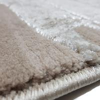 Килим з комбінованим ворсом и термоусадкой Glacia BEIGE 03935A
