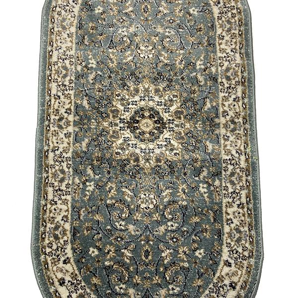 Килим хітсет з невисоким щільним ворсом Luxia BLUE 9473A