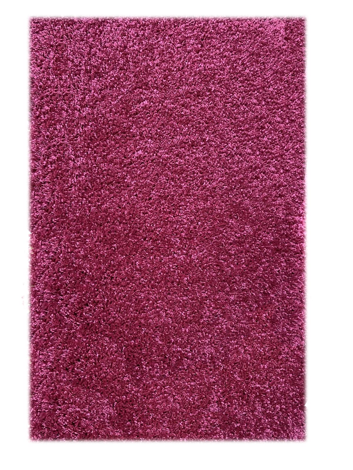 Пухнастий килим Plumis Lux PINK 6365A