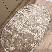 Килим з комбінованим ворсом и термоусадкой Glacia BEIGE 03935A