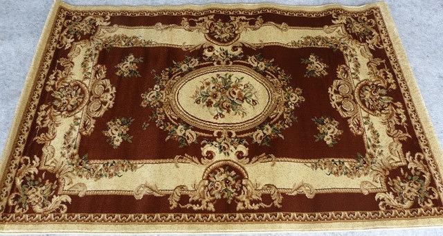 Килим хітсет з невисоким щільним ворсом Luxia BROWN 4283A