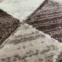 Килим з художньою стрижкою Aquila Pro KREM/VIZON 2759A