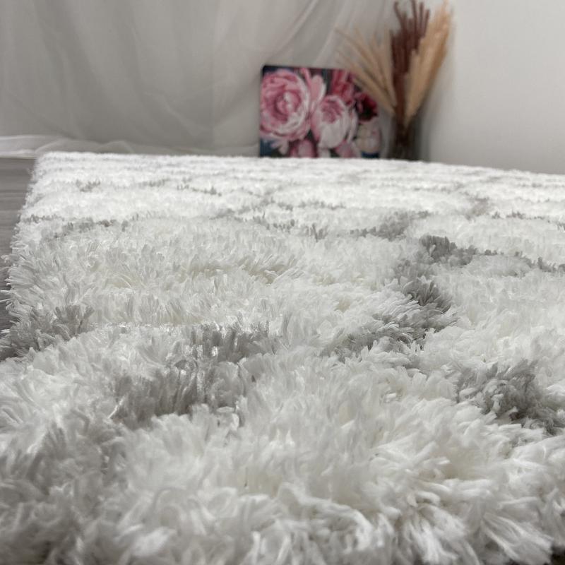Пухнастий килим Quietis Cream P543A