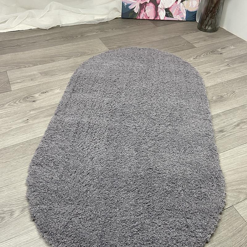 Пухнастий килим Argenta Plush Gray P113A