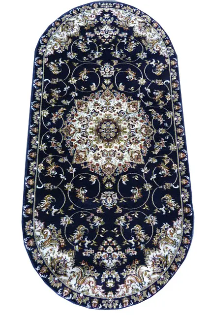 Класичний килим з поліестеру Argentum NAVY 1858С