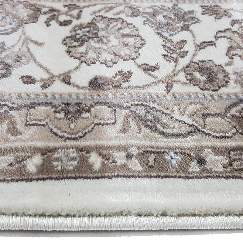 Класичний килим з поліестеру Argentum WHITE 4260D
