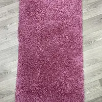 Пухнастий килим Plumis Lux DARK PINK 6365A