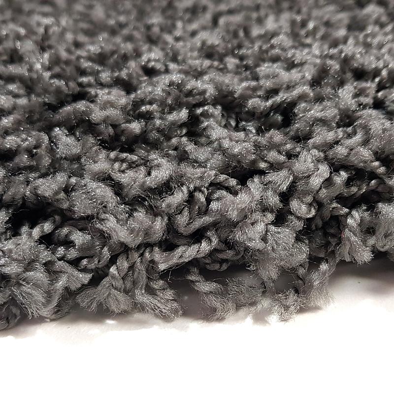 Пухнастий килим Plumis Lux Gray 6365A