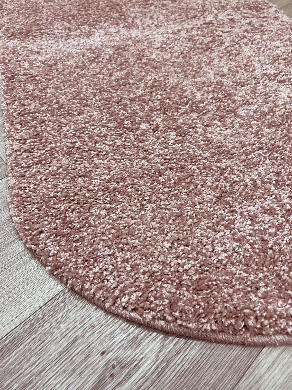 Пухнастий килим Plumeria pink 12500/75
