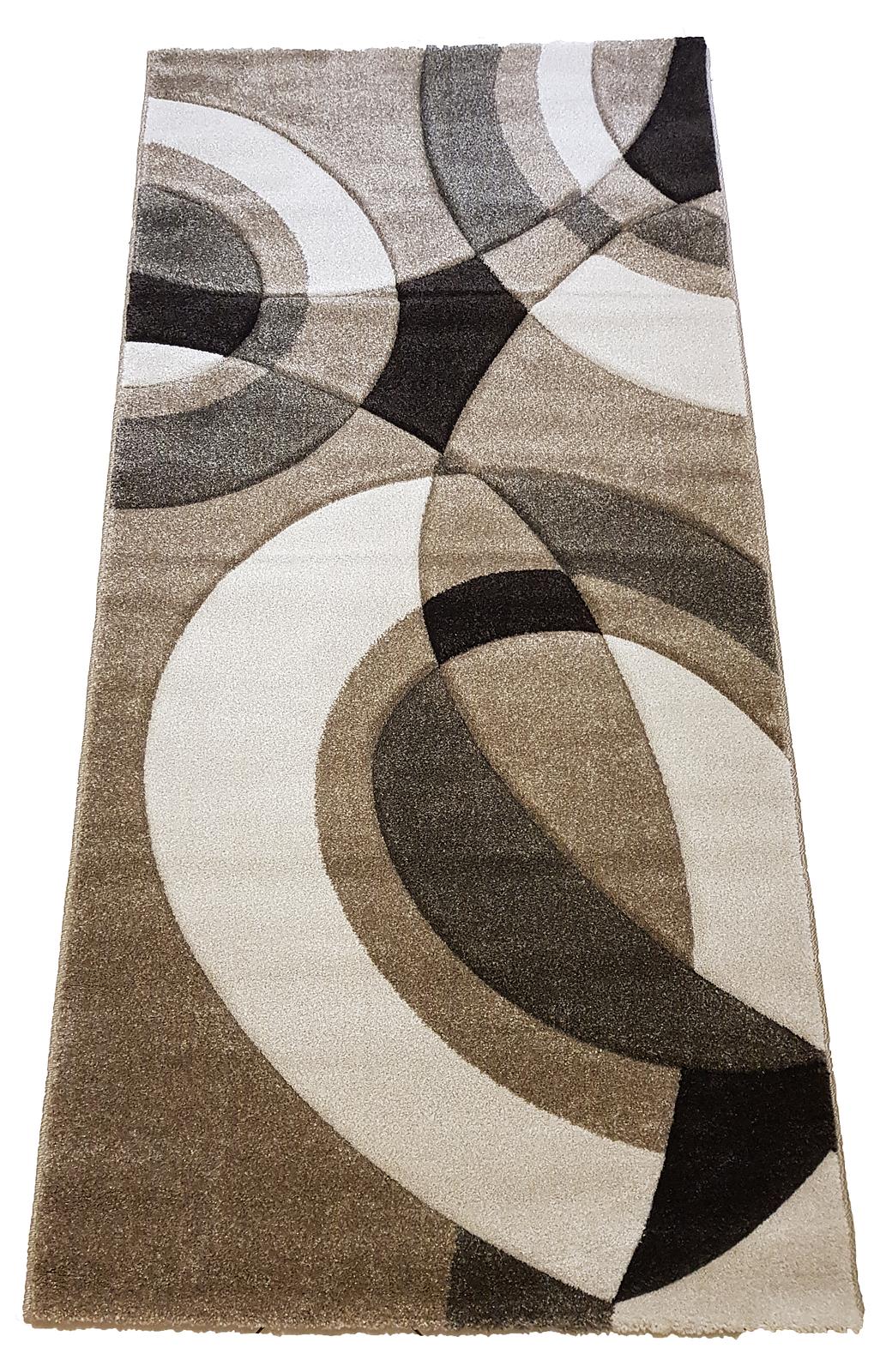 Килим з художньою стрижкою Tropica beige 3492B