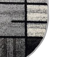 Килим фризе з невисоким ворсом Macio Gray 02239A