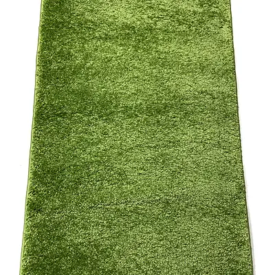 Пухнастий килим Plumis зелений green 000071
