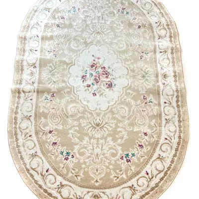 Класичний килим Flora Beige P659B